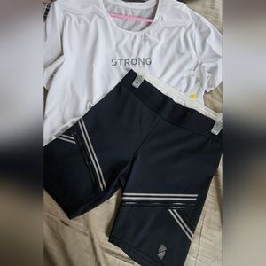 Black and White Activewear Set